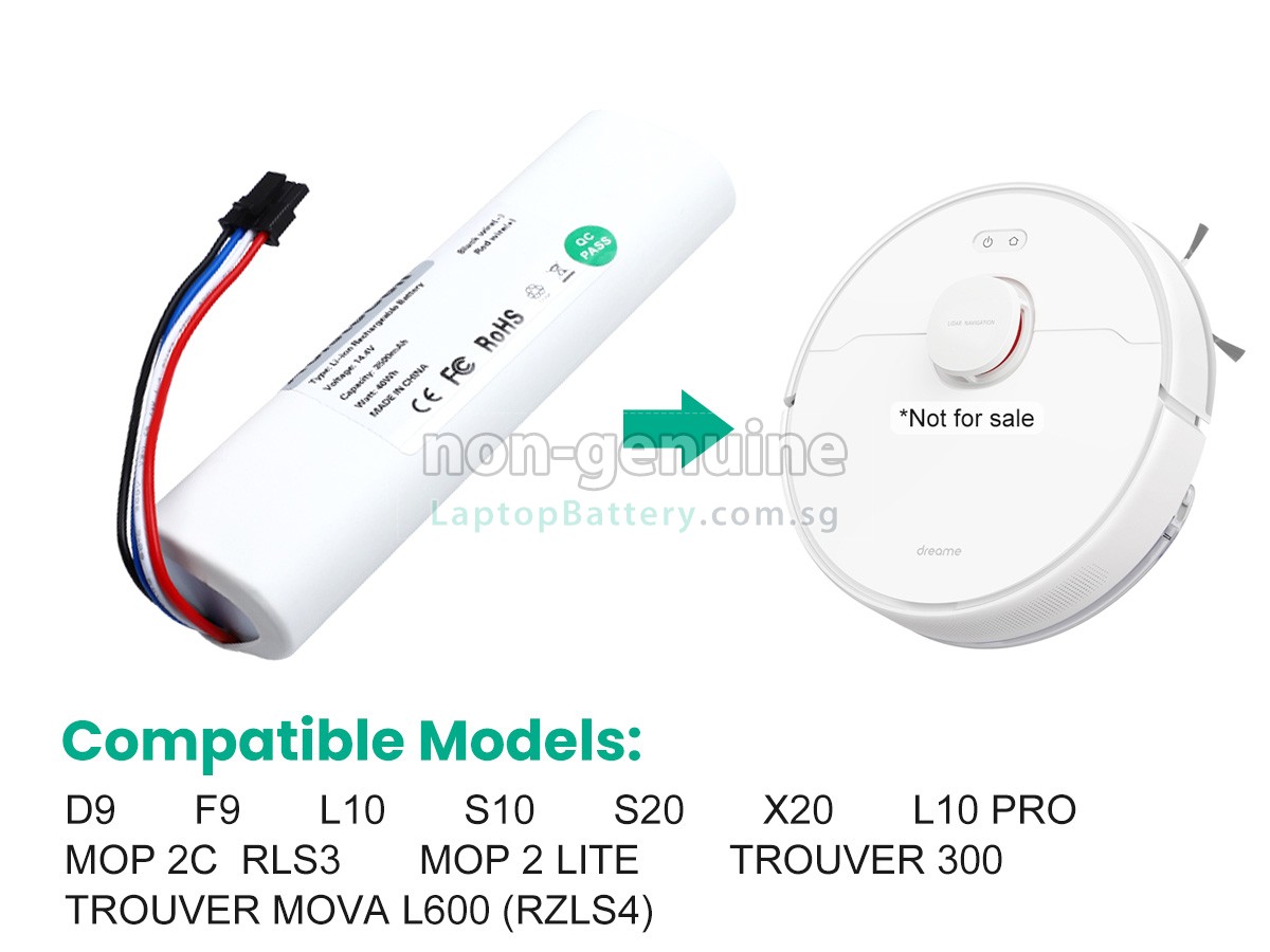 replacement XiaoMi S10 battery