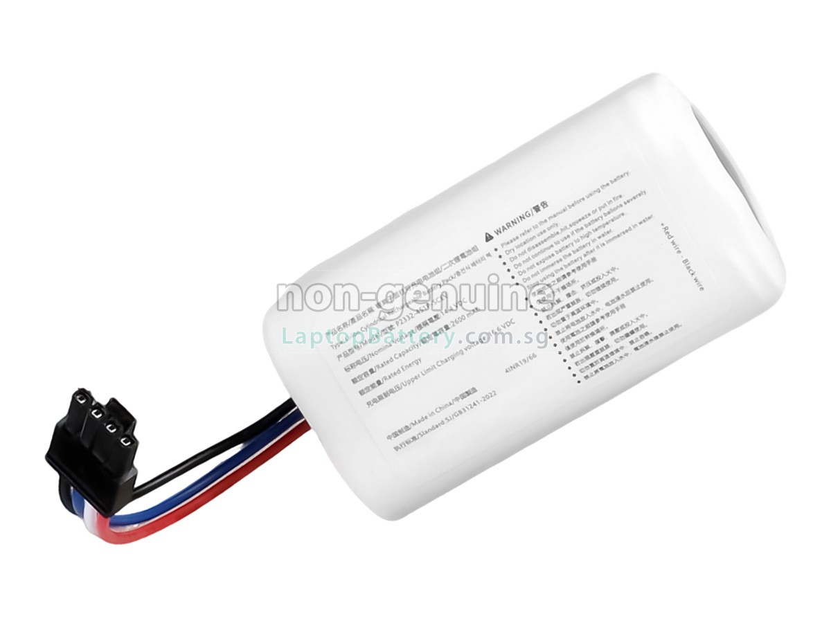replacement XiaoMi ROBOT VACUUM S20 battery