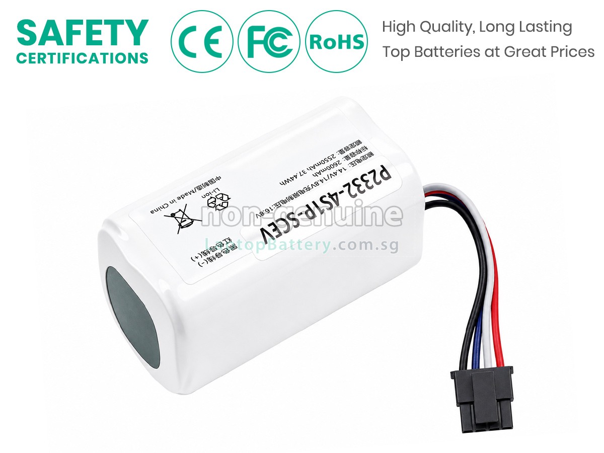 replacement XiaoMi ROBOT VACUUM S20 battery