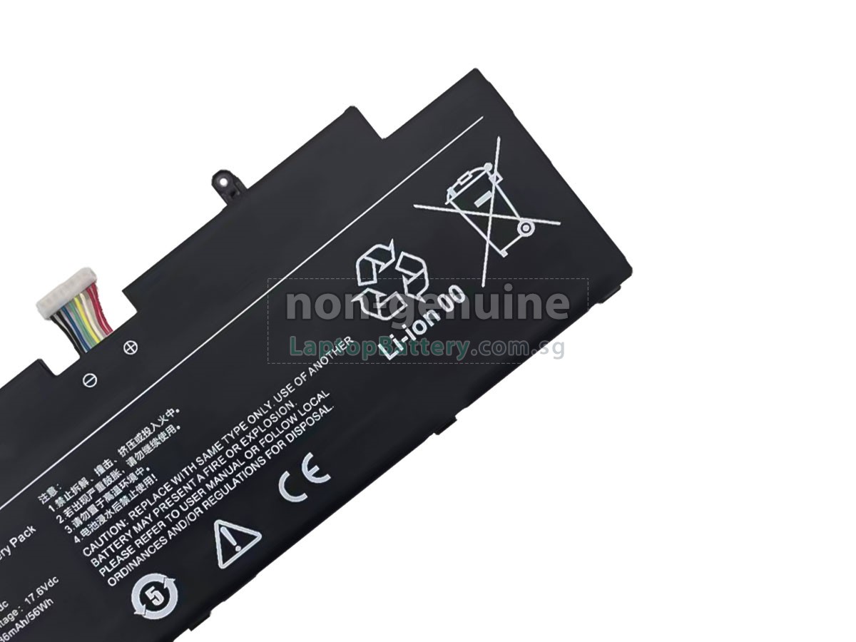 replacement XiaoMi REDMIBOOK PRO 14 XMA2006 battery