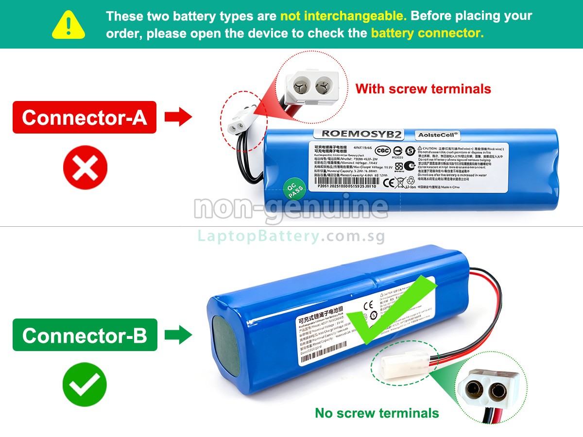 replacement XiaoMi D093-4S2P battery