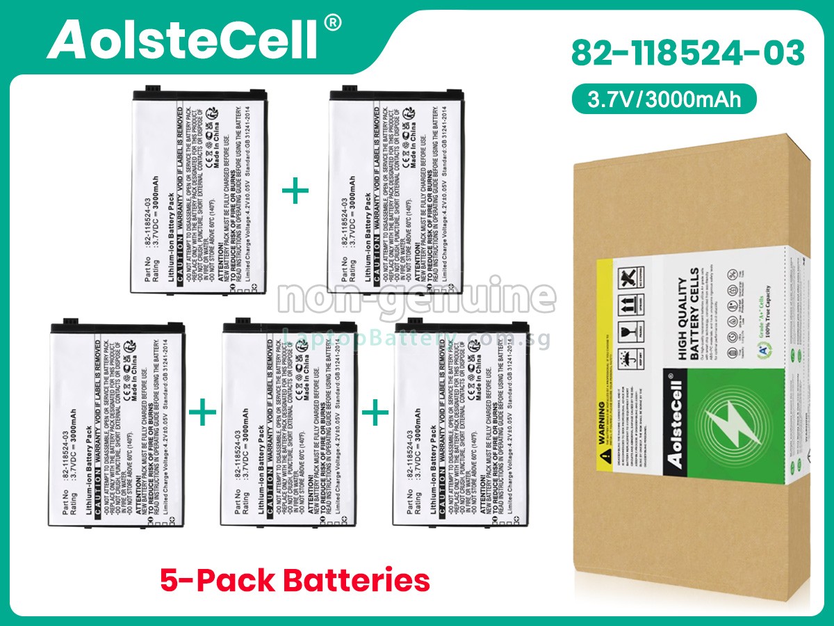 replacement Zebra 82-118524-03 battery
