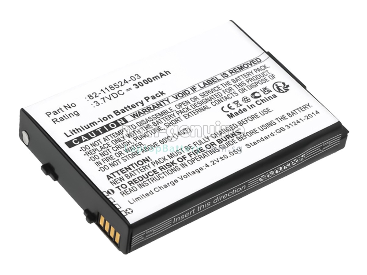 replacement Zebra 82-118524-03 battery