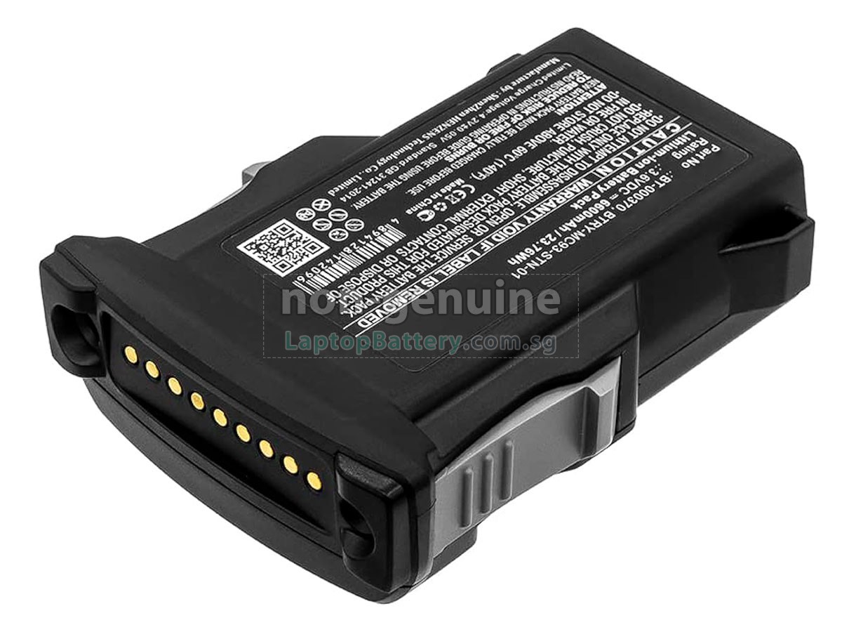 replacement Zebra BTRY-MC93-FRZ-01 battery