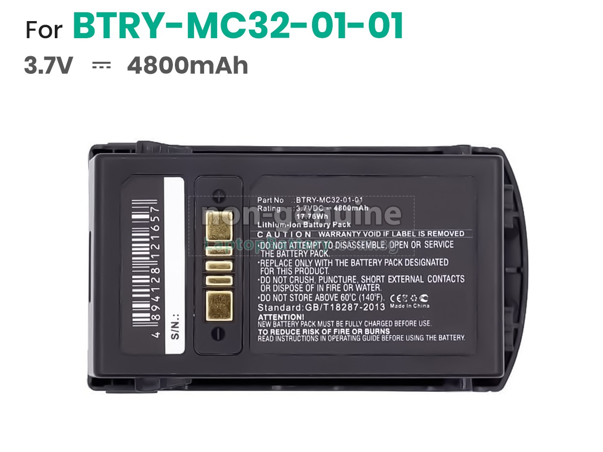 replacement Zebra MC32N0-S battery