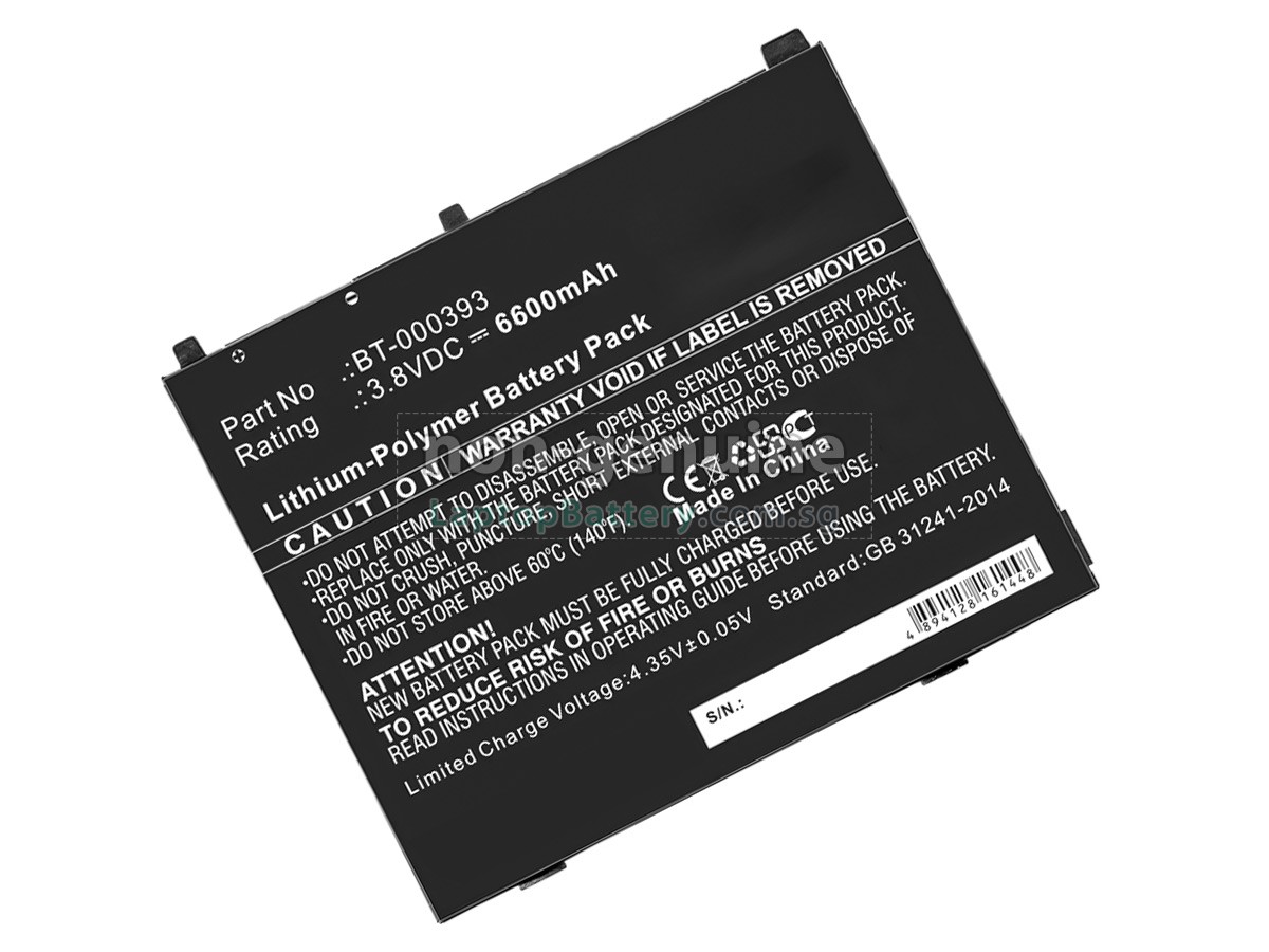 replacement Zebra ET50 battery