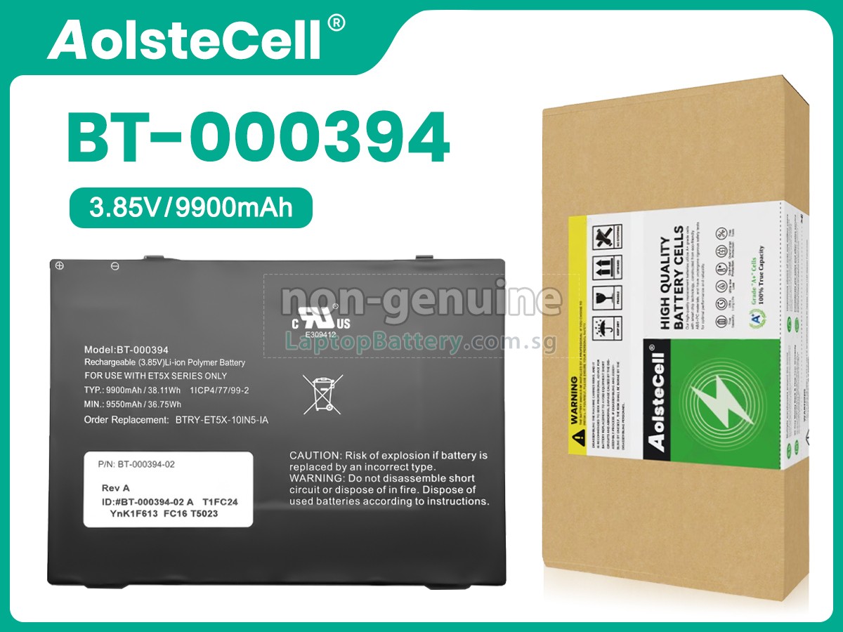 replacement Zebra ET50 battery