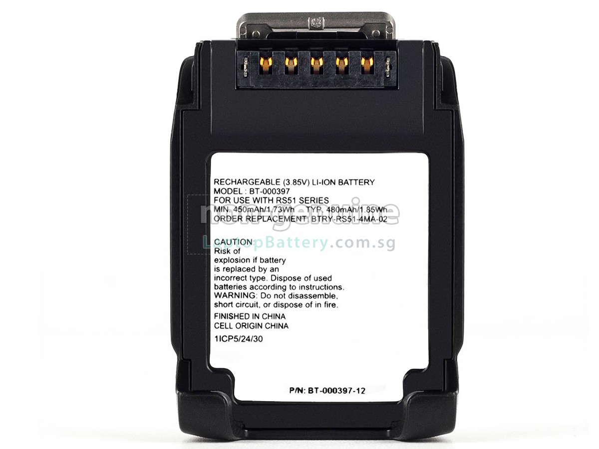 replacement Zebra BT-000397-12 battery