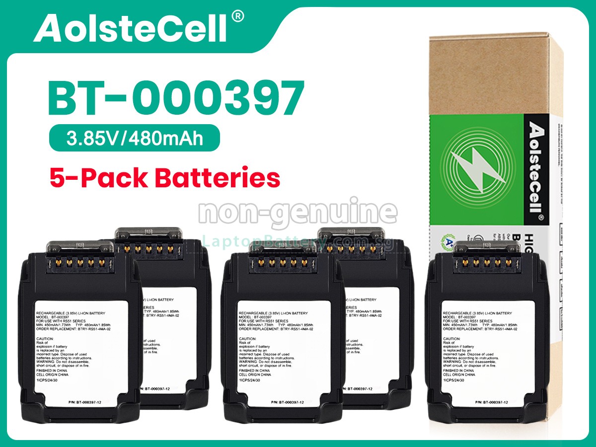 replacement Zebra BT-000397-12 battery