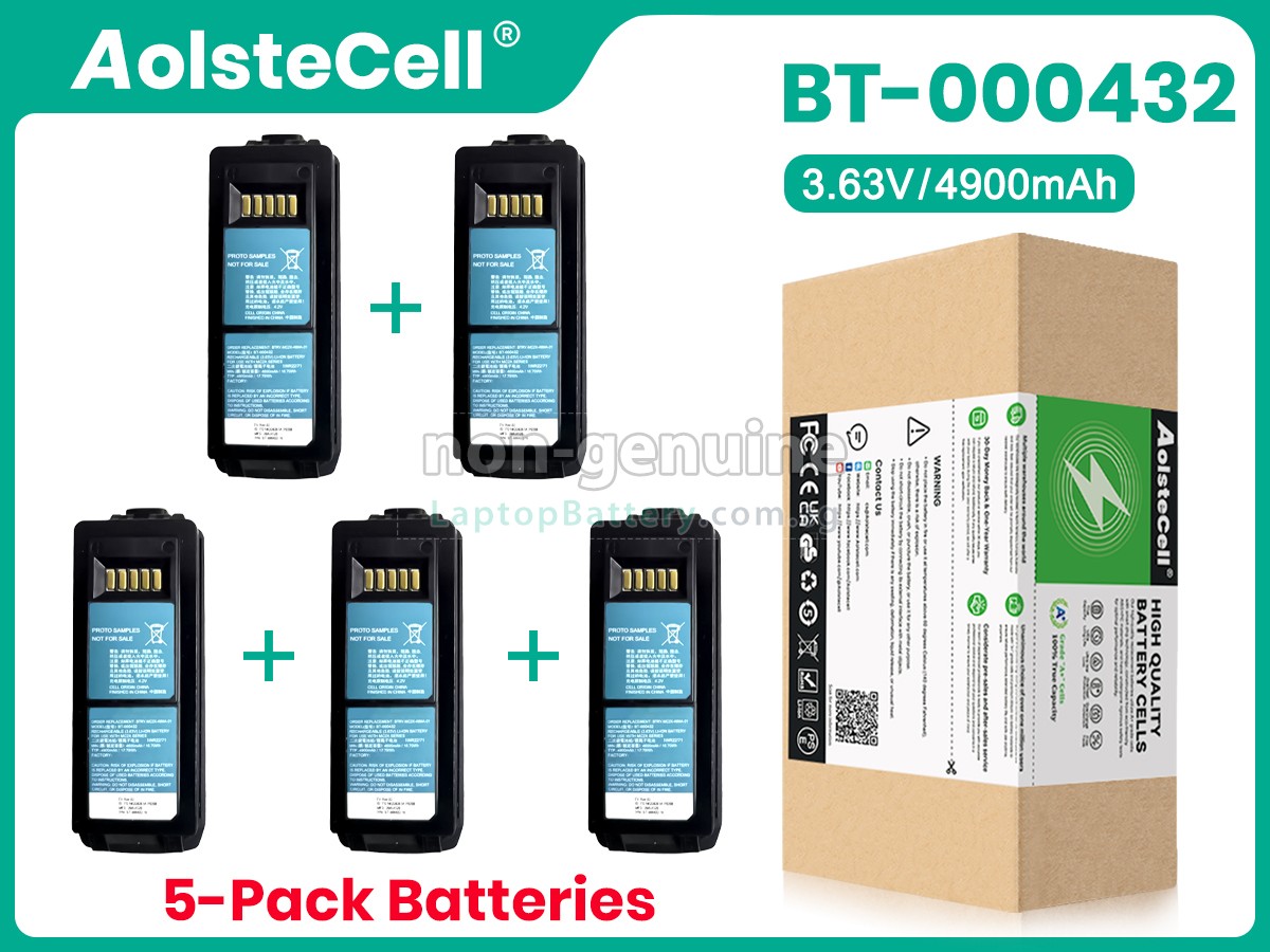 replacement Zebra BT-00418 battery