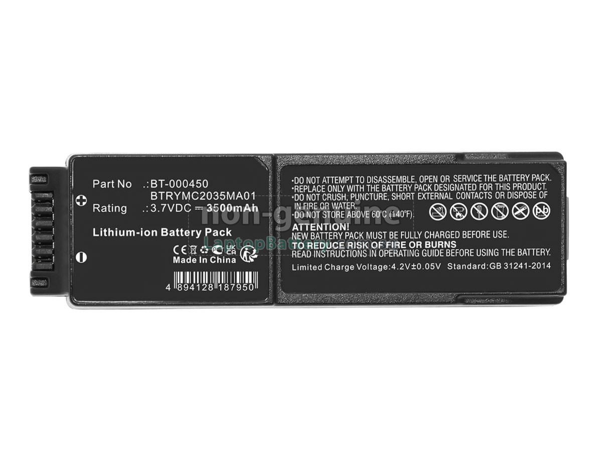 replacement Zebra MC2700 battery