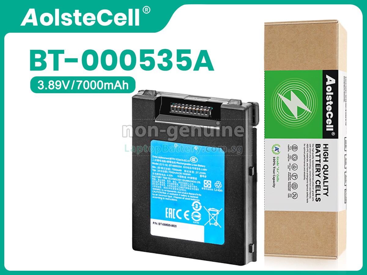 replacement Zebra BT-000535-0020 battery
