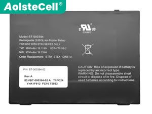 Battery for Zebra ET5X