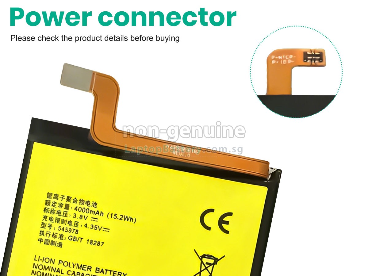 replacement ZTE BA601 battery