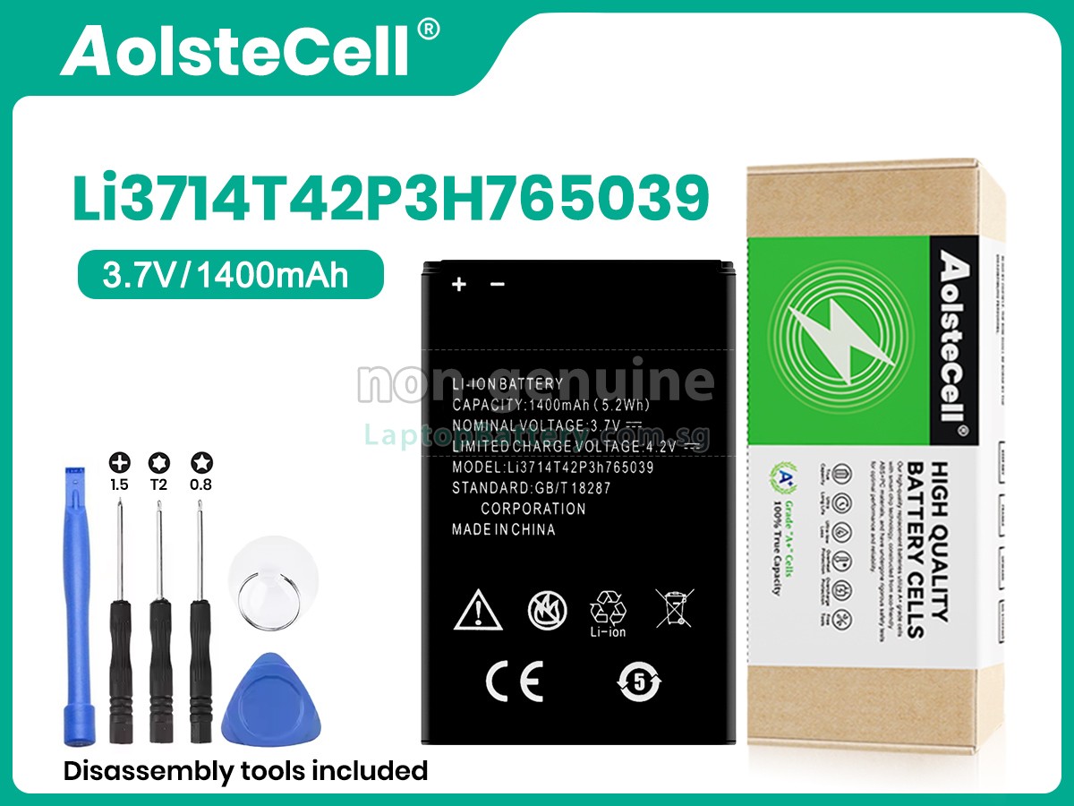 replacement ZTE A5 battery