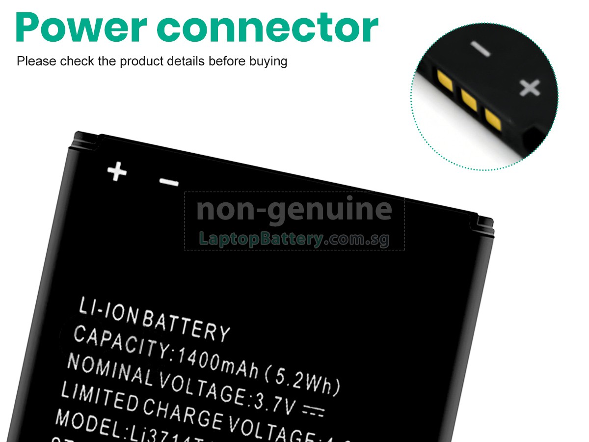 replacement ZTE A5 battery