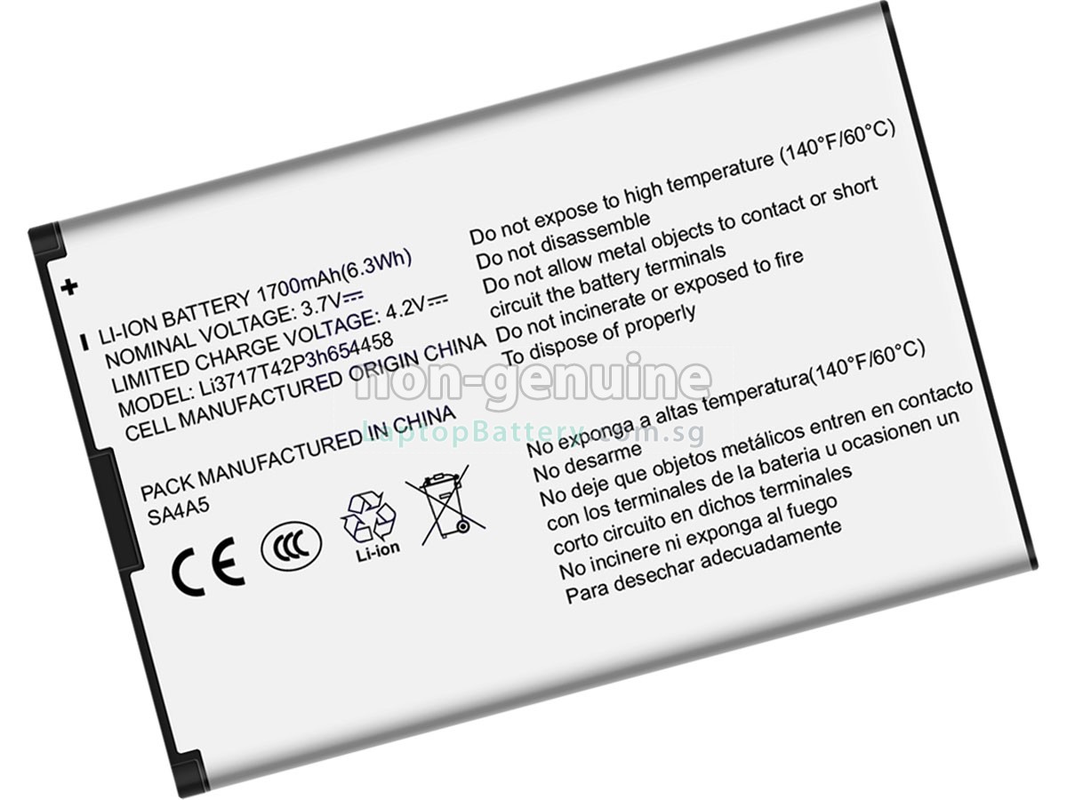 replacement ZTE EUFI890 battery